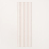 Tapis De Yoga Elégante Crème Herringbone Zig Zag (Devant)