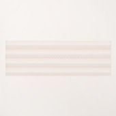 Tapis De Yoga Elégante Crème Herringbone Zig Zag (Devant (Horizontal))