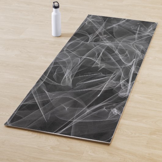 Tapis De Yoga Élégante Fumée - Esthétique mystique (En situation)