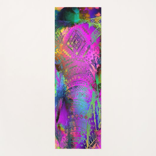 Tapis De Yoga Éléphant 1A (Devant)