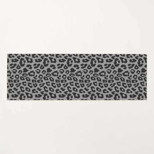 Tapis De Yoga Empreinte de léopard (Devant (Horizontal))