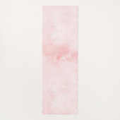 Tapis De Yoga Empreinte de léopard de Parties scintillant rose v (Dos)