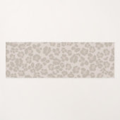 Tapis De Yoga Empreinte de léopard Glam 2 #motif #design (Devant (Horizontal))