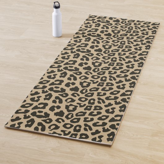 Tapis De Yoga Empreinte de léopard moderne tendance (En situation)