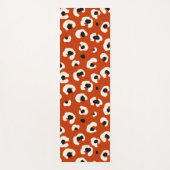 Tapis De Yoga Empreinte de léopard rouge gras dynamique (Devant)