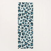 Tapis De Yoga Empreinte de léopard, Spots de léopard, Leopard bl (Dos)