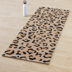 Tapis De Yoga Empreinte de léopard, Spots de léopard, Leopard Br