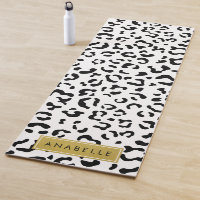 Empreinte de léopard, Spots, Noir Et Blanc, Votre