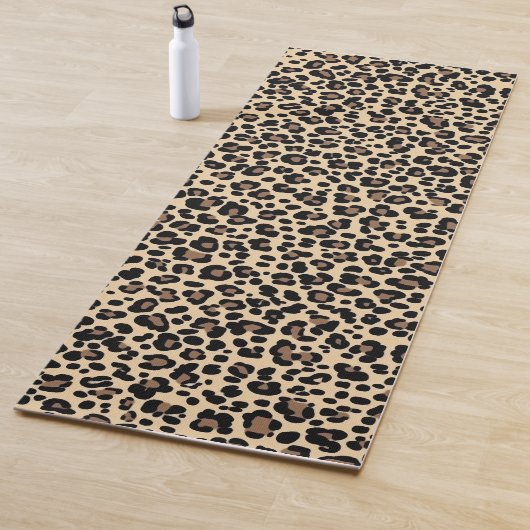 Tapis De Yoga Empreinte de léopard Yoga Mat (En situation)