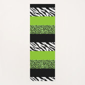 Tapis De Yoga Empreinte de léopard, Zebra Print, Poster de anima (Devant)