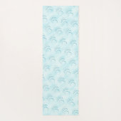 Tapis De Yoga Empreinte de patte d'ours polaire (Dos)