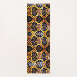 Tapis De Yoga Empreinte de peau de serpent d'Anaconda