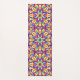 Tapis De Yoga En fleur