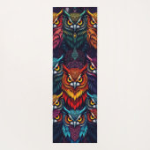 Tapis De Yoga Enchanted Forest Owl: Moonlit Mystical (Dos)