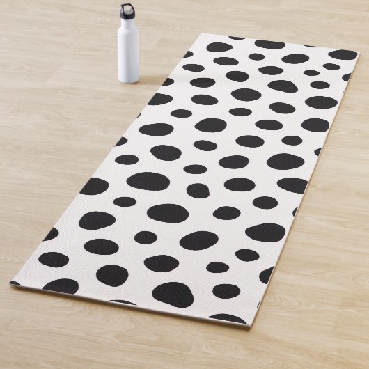 Tapis De Yoga Energie Joueuse Dalmatienne Inspirée Spots Dotés (En situation)