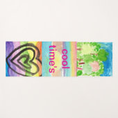 Tapis De Yoga enfants cool uniquement (Devant (Horizontal))