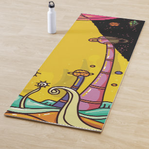 Tapis De Yoga Enlèvement d'Aliens