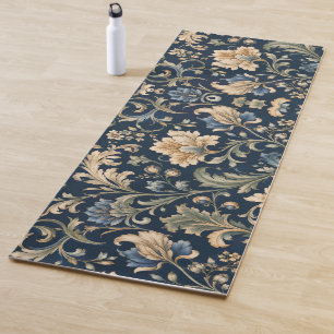 Tapis De Yoga Épanouissement Botanique Élégant et Fluide