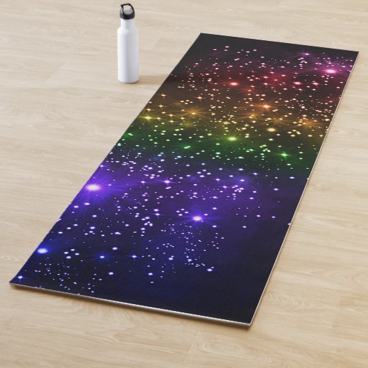 Tapis De Yoga Éperche arc-en-ciel (En situation)