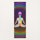 Tapis De Yoga Équilibrez votre Chakras (Devant)