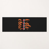Tapis De Yoga Équipage mariage I Do (Devant (Horizontal))