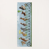 Tapis De Yoga Équipe de Mutley sur tandem (Dos)