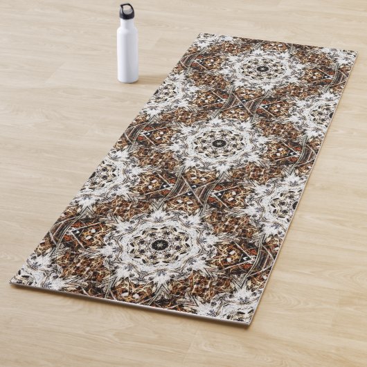 Tapis De Yoga Essai de bois..... (En situation)