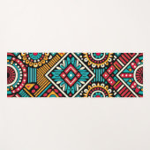 Tapis De Yoga Essence Africana Vibrance (Devant (Horizontal))