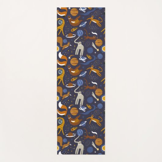 Tapis De Yoga Esterilla de yoga Animals Outer Space (Devant)