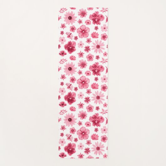 Tapis De Yoga esterilla flores (Devant)