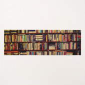 Tapis De Yoga Étagères de bibliothèque (Devant (Horizontal))