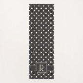 Tapis De Yoga Étape simple une de signes du monogramme | (Devant)