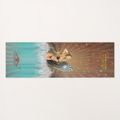 Tapis De Yoga Été chaud (Dos (Horizontal))