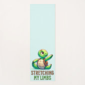 Tapis De Yoga Étendue de sérénité : tortue (Devant)