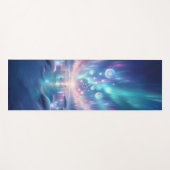 Tapis De Yoga Ethereal Aurora Ice Ritual Fantasy (Devant (Horizontal))