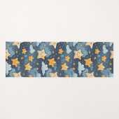 Tapis De Yoga Étoiles (Devant (Horizontal))
