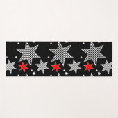 Tapis De Yoga Étoiles (Devant (Horizontal))