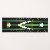 Tapis De Yoga Étoiles de tonnerre (Devant (Horizontal))