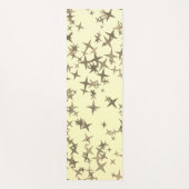 Tapis De Yoga Étoiles dorées (Devant)