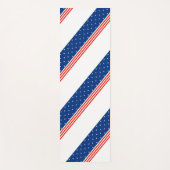 Tapis De Yoga Étoiles et bandes (Devant)