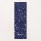 Tapis De Yoga Étoiles et constellations dans le ciel nocturne (Devant)