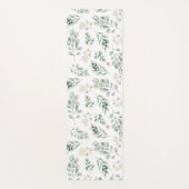 Tapis De Yoga Eucalyptus vert moderne (Devant)