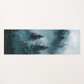 Tapis de Yoga Évasion de Pin Tranquille (Devant (Horizontal))