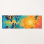 Tapis De Yoga Évasion vers la nature Art Design (Devant (Horizontal))