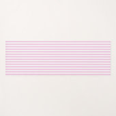 Tapis De Yoga Eve et Sofie rose stries (Devant (Horizontal))