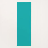 Tapis De Yoga Exercice géométrique Aqua Turquoise (Dos)