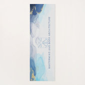 Tapis De Yoga Exercice guerrier Mat (Dos)