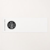 Tapis De Yoga Exercice Modèle du logo de l'entreprise (Devant (Horizontal))