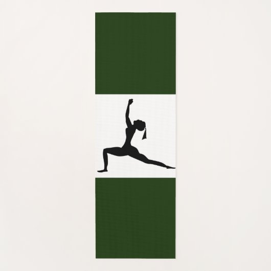 Tapis De Yoga Exercice - Vert (Devant)