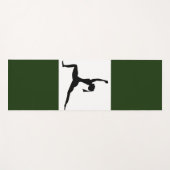 Tapis De Yoga Exercice - Vert (Devant (Horizontal))